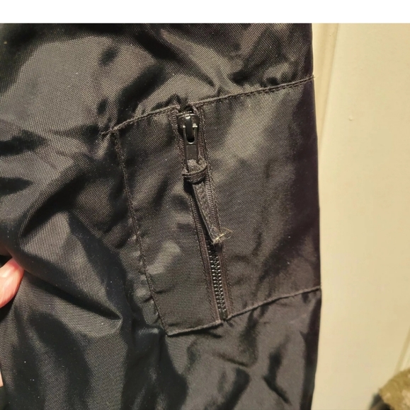 USA BD Biker Design Womens Motorcycle Jacket , Black with purple stripe, Medium, - Picture 9 of 9